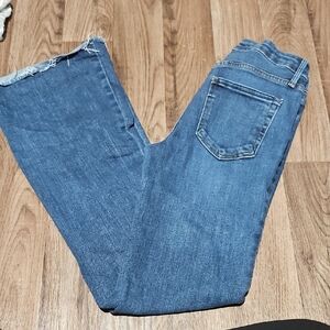 Just Black Denim Size 25. Hirise - Bootcut Flare
